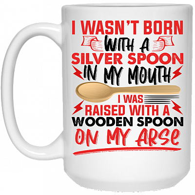 15 oz. White Mug