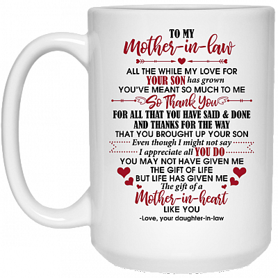 15 oz. White Mug