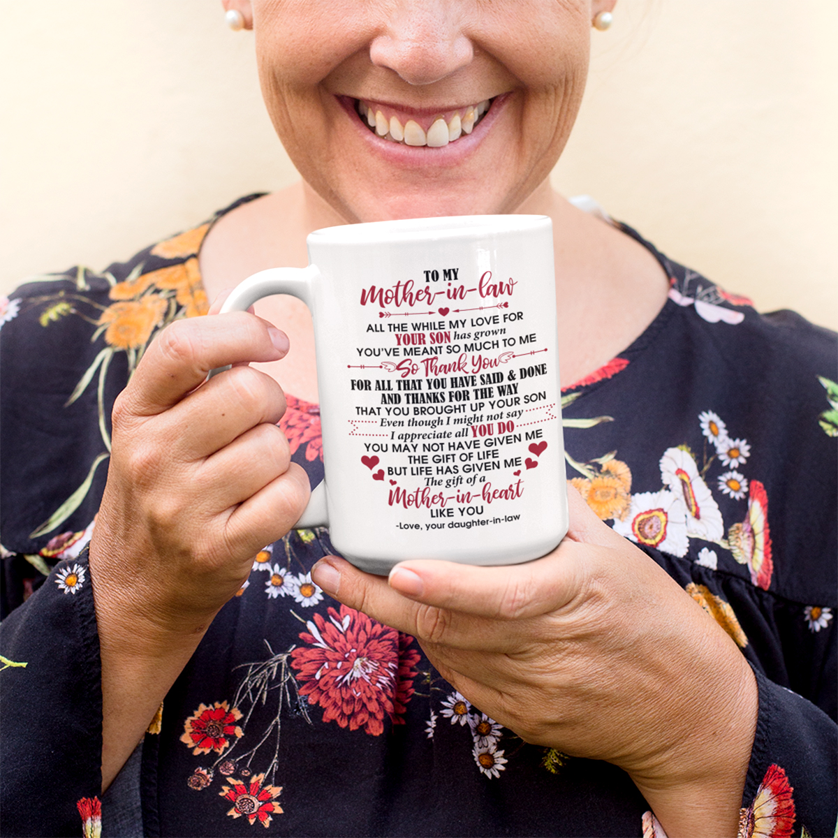 62 HG. Mother In Heart Like You mug mk 1