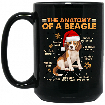 15 oz. Black Mug
