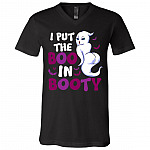I Put The B-oo in Booty Funny Ghost T-Shirt - V-Neck Tee, Black, V-Neck T-Shirt I Put The B-oo in Booty Funny Ghost T-Shirt - V-Neck Tee, Black, V-Neck T-Shirt