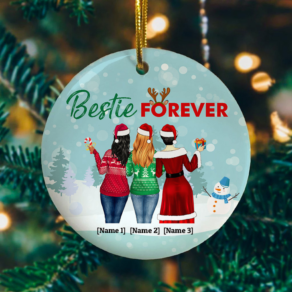 4O. Bestie Forever 3 ornament-mk1