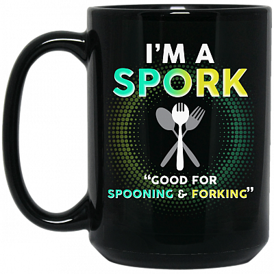 15 oz. Black Mug