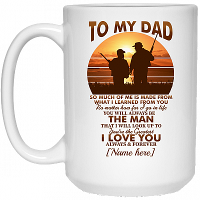 15 oz. White Mug