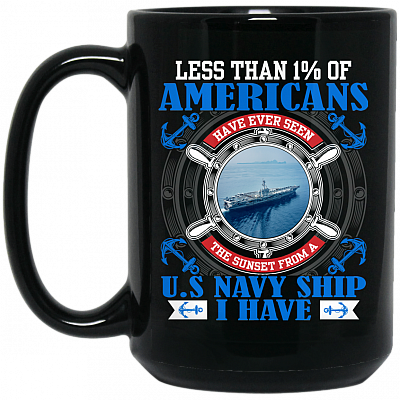 15 oz. Black Mug