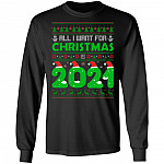 All I Want Hoodie, Black, Long Sleeve