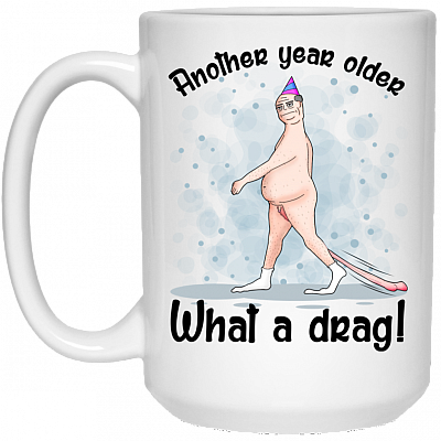 15 oz. White Mug
