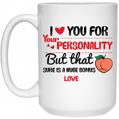 15 oz. White Mug