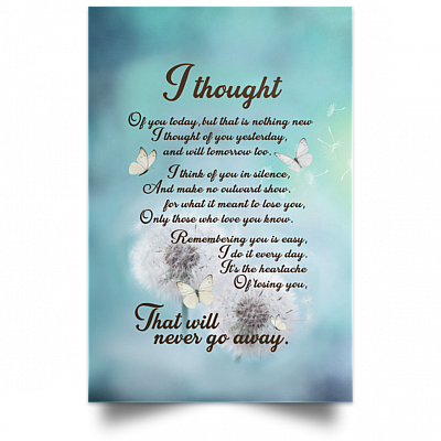 Unframed Poster