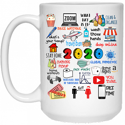 15 oz. White Mug