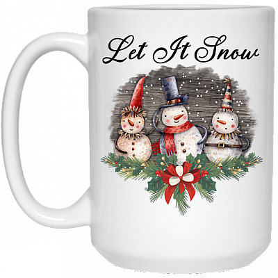 15 oz. White Mug