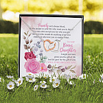 5O_ Bonus Daughter (5) Interlocking Hearts Necklace 2