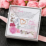 5O_ Bonus Daughter (5) Interlocking Hearts Necklace 4