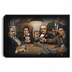 Mafia Gangster Poker Gallery Wrapped Framed Canvas Prints - Unframed Poster - Home Decor Wall Art, White, 0.75'' Framed Canvas Mafia Gangster Poker Gallery Wrapped Framed Canvas Prints - Unframed Poster - Home Decor Wall Art, White, 0.75'' Framed Canvas