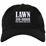 HAT (OFFICIAL), Black, Brushed Twill Dad Cap