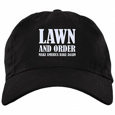 HAT (OFFICIAL), Black, Brushed Twill Dad Cap