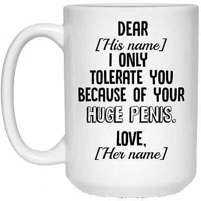 15 oz. White Mug