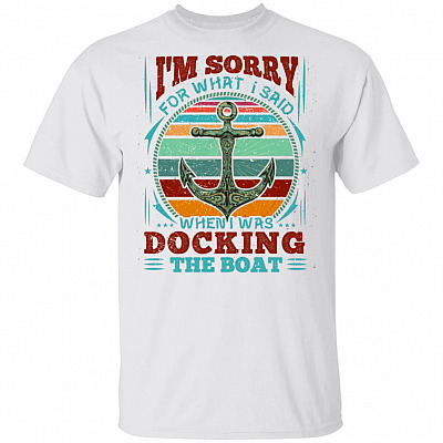 Sorry For What I Said Light Shirt, White, Unisex T-Shirt