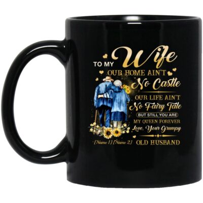 11 oz. Black Mug