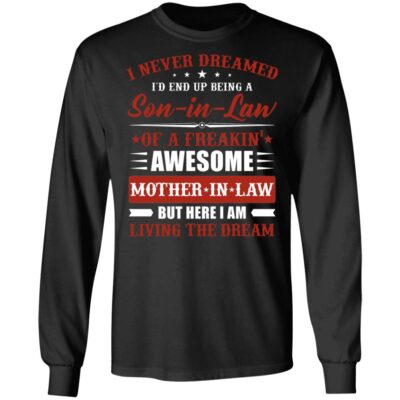 I Never Dreamed Hoodie - Sweatshirt, Black, Long Sleeve