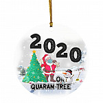 1UT. QuaranTree, White, Circle Ornament 1UT. QuaranTree, White, Circle Ornament