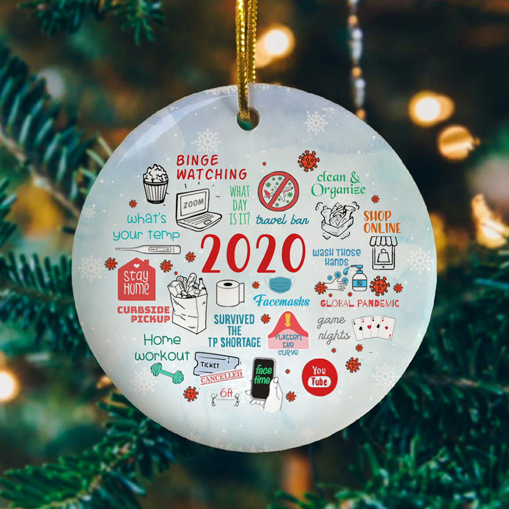 195KNG. 2020 (mk- Circle Ornament)