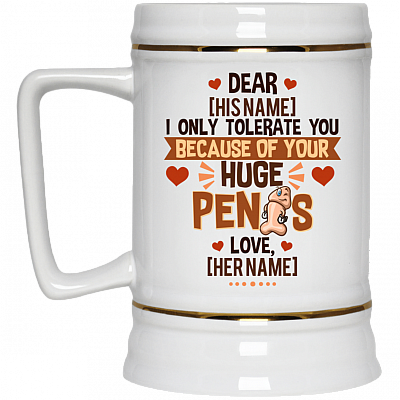 22 oz. Beer Stein