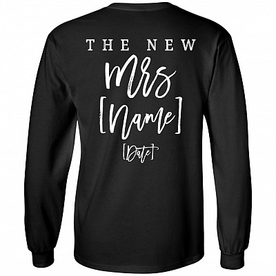 8O. The New-customized, Black, Long Sleeve