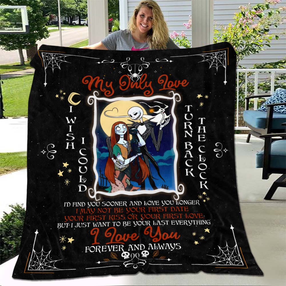 My Only Love I Wish I Could Turn Back The Clock I Love You Forever And Always Fleece Blanket - Sherpa Blanket