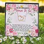 11Th. Mama To Be Interlocking Hearts Necklace 7
