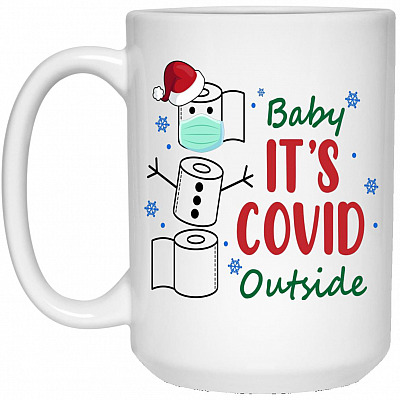 15 oz. White Mug