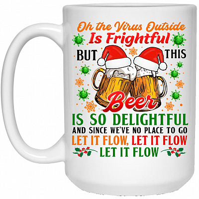 15 oz. White Mug