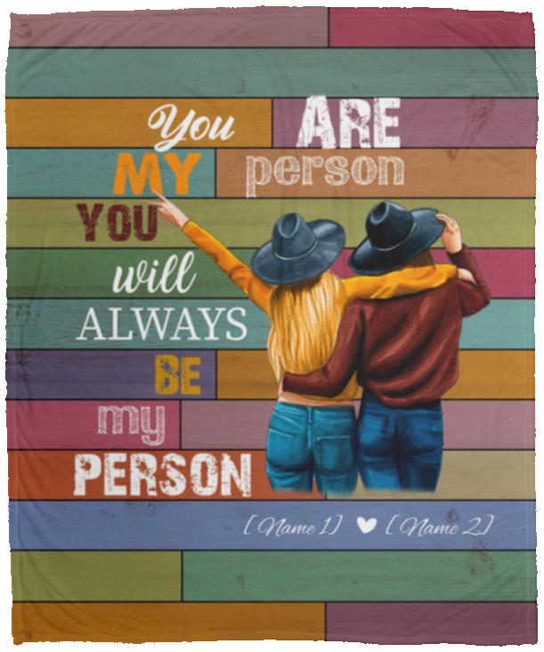 Personalized You Are My Blanket, White, Cozy Plush Fleece Blanket - 50x60