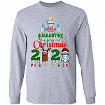Merry Quarantined Hoodie, Sport Grey, Long Sleeve Merry Quarantined Hoodie, Sport Grey, Long Sleeve