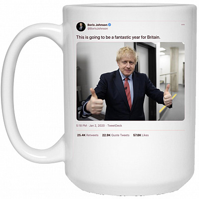 15 oz. White Mug