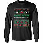 Gonna Go Lay Under The Tree Hoodie, Black, Long Sleeve Gonna Go Lay Under The Tree Hoodie, Black, Long Sleeve