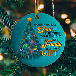 4vt. gonna go lay under the tree ugly ornament mockup