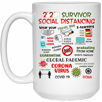 15 oz. White Mug