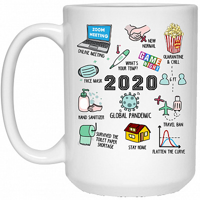 15 oz. White Mug