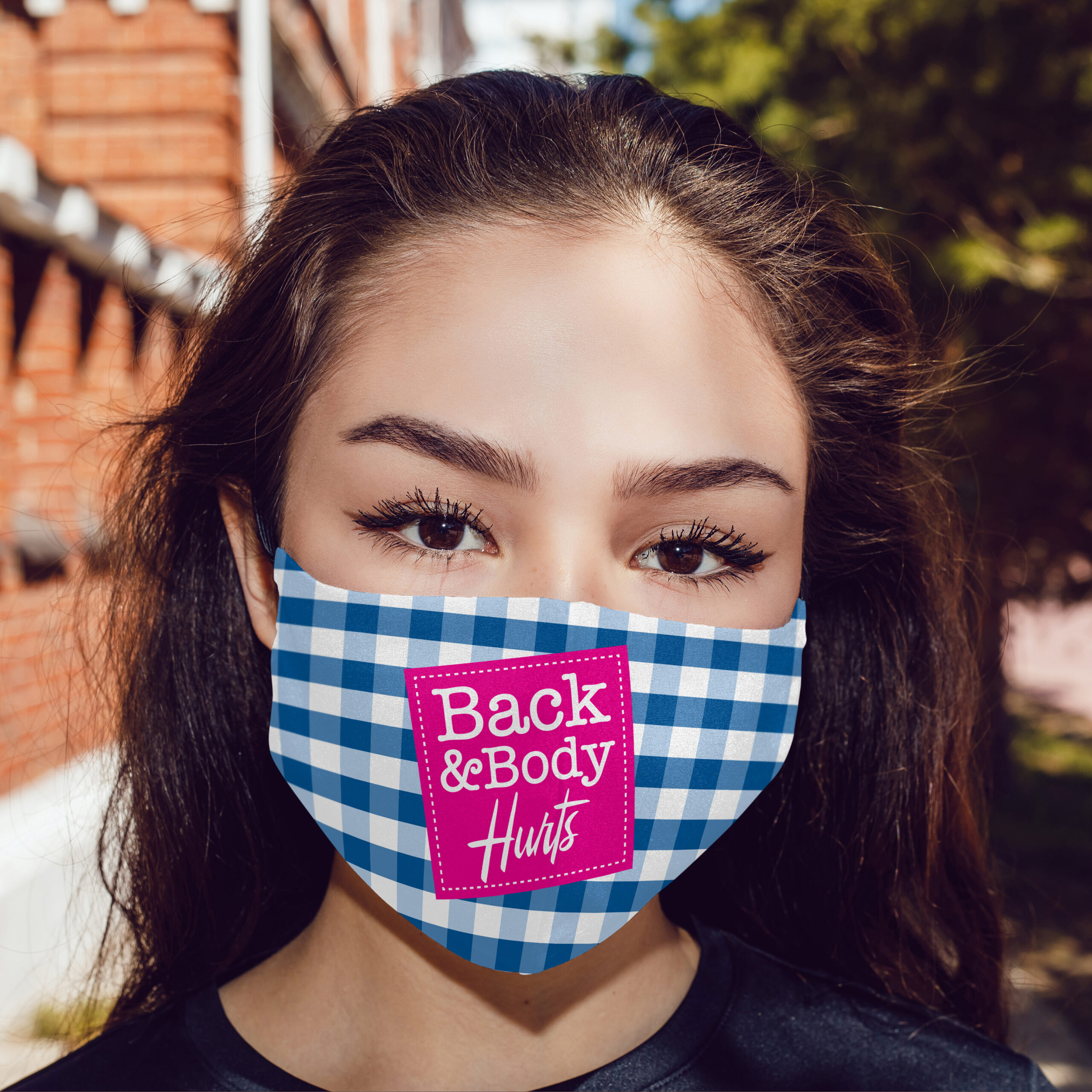 85KNG. Back & Body hurts Mask mk