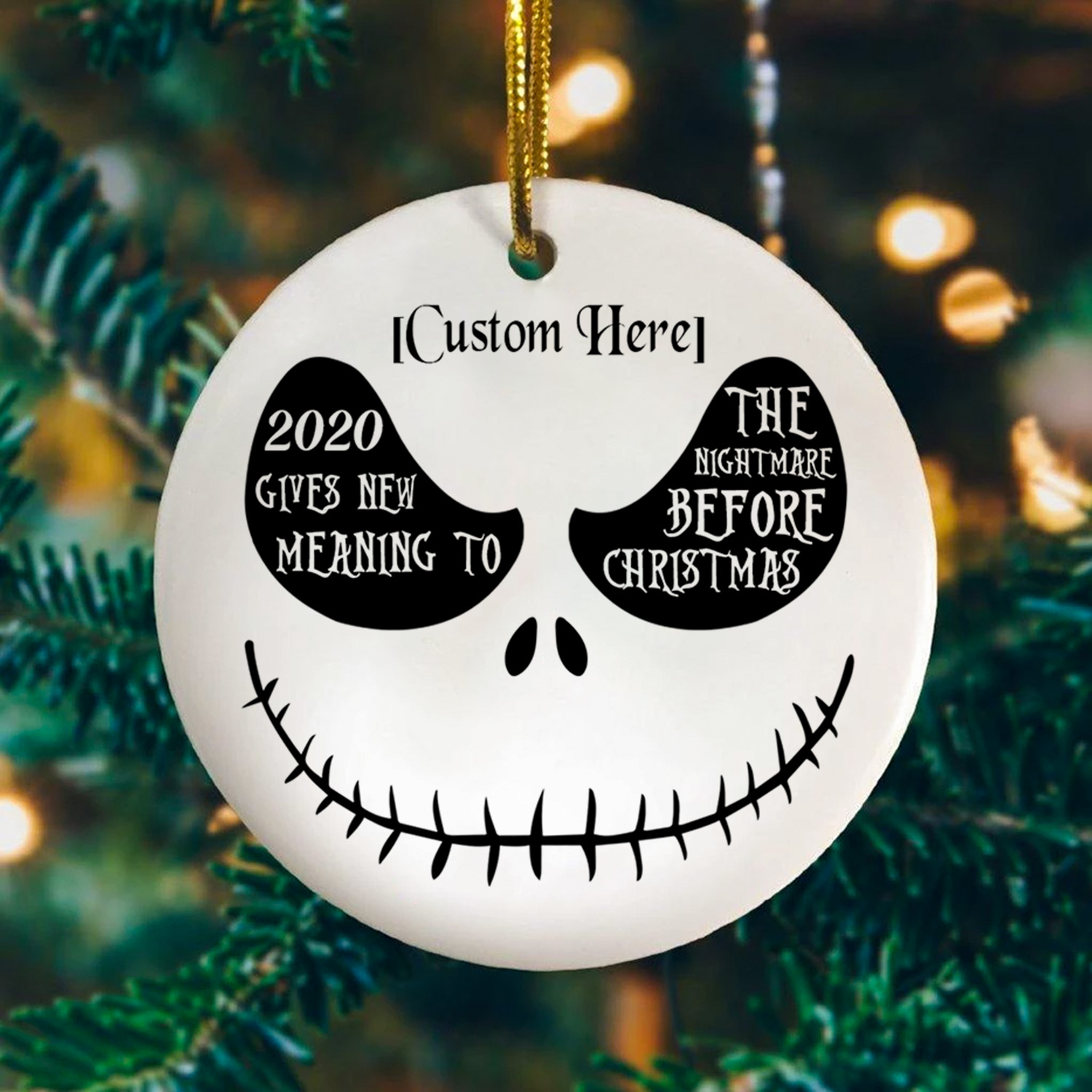 10VT. Nightmare Jack 2020 Gives New Meaning ornament-mk1