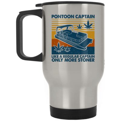14 oz. Silver Travel Mug
