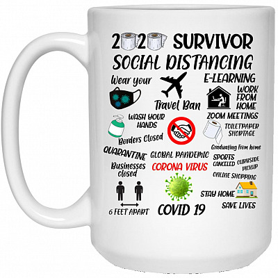 15 oz. White Mug