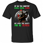 Up On The Rooftop Click Click Click Shirt, Black, Unisex T-Shirt