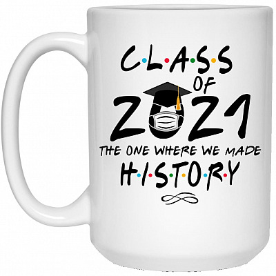 15 oz. White Mug