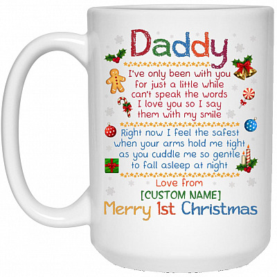 15 oz. White Mug