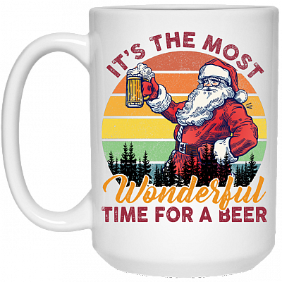 15 oz. White Mug