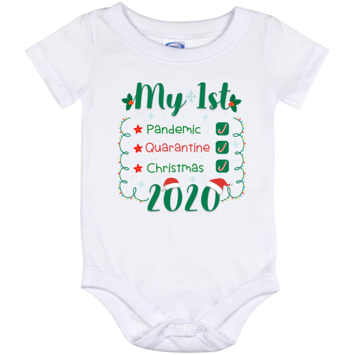 My First Pandemic Baby Onesie, White, Baby Onesie - 12 Month