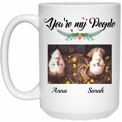 15 oz. White Mug