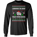I Survived Hoodie, Black, Long Sleeve